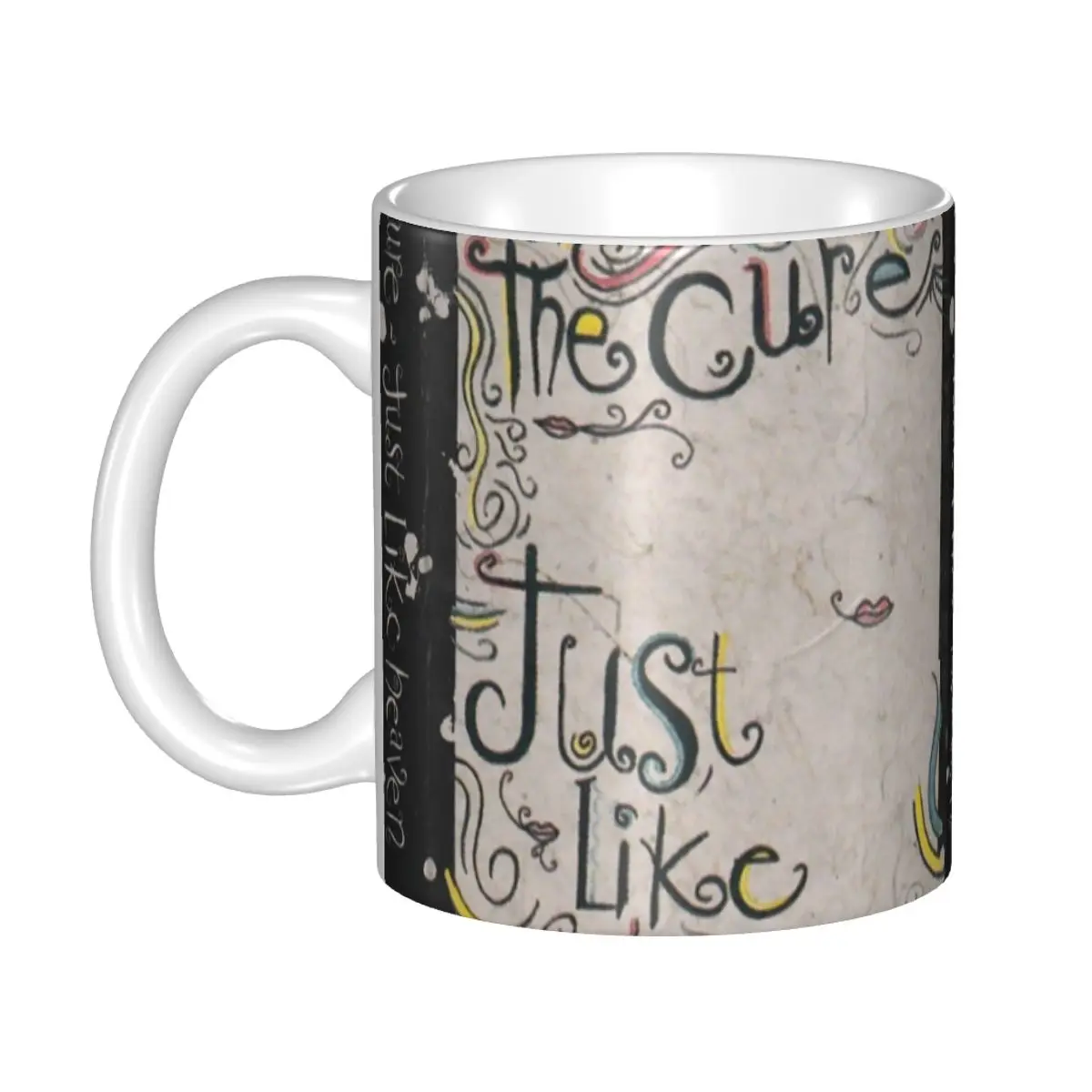 

Cure Printing Coffee Mug DIY Customized Music Rock Band Ceramic Tea Milk Mug Cup