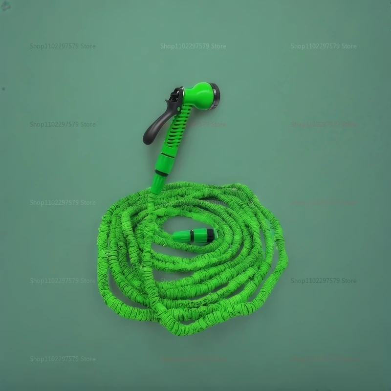 خرطوم حديقة سحري قابل للتوسيع 7-وظيفة بخاخ مياه عالي الضغط غسيل السيارات خرطوم سقي للمنزل حديقة المناظر الطبيعية