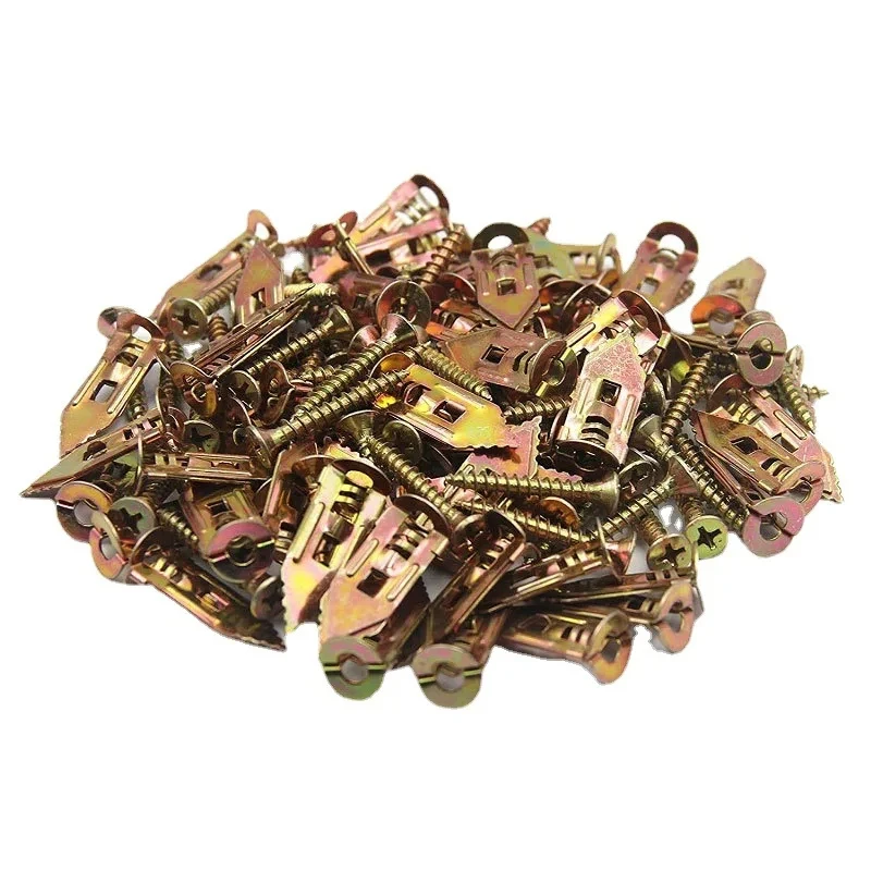 10pcs/lot Self Drilling Anchors Screws Drywall Anchor Self Tapping Screws Gypsum Board Wall