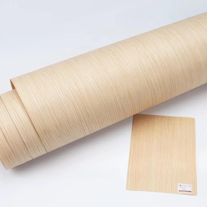 58x250cm T0.25mm  Wood Veneer For interior Door White Cork Wood Tabletop Wood Veneer Wall Panel Decorative Veneer