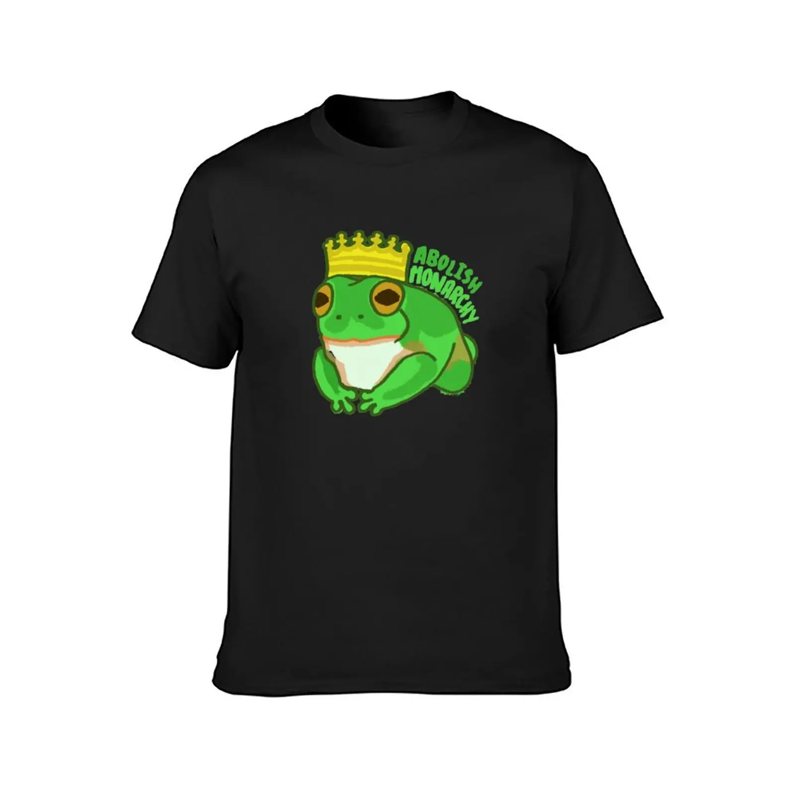 Abolish Monarchy Royal Frog T-Shirt sports fans aesthetic clothes customs design your own oversized t shirt men