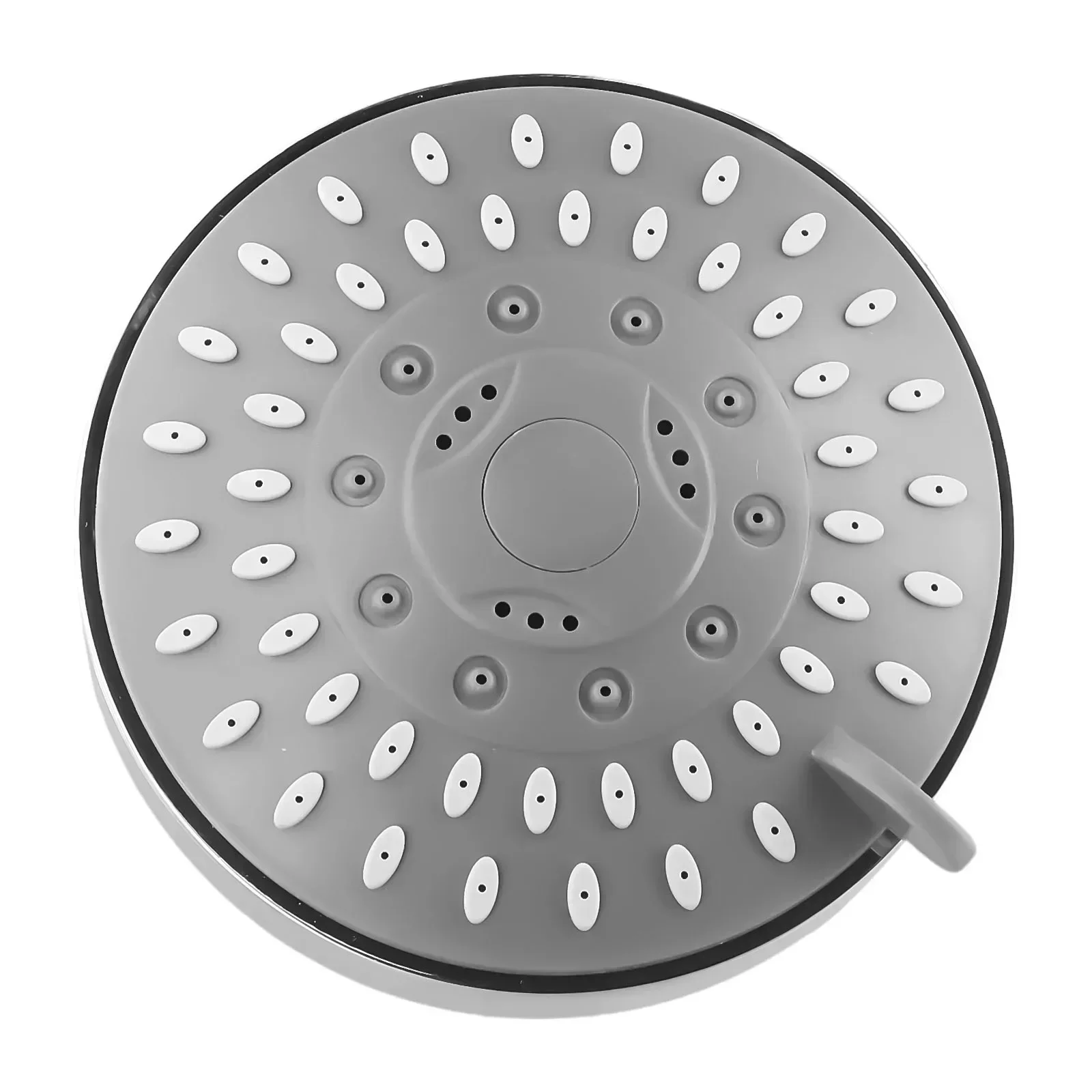 رأس دش الأمطار ABS كروم ضغط توفير المياه رأس دش ارتفاع ضغط 4 بوصة 5 إعدادات رأس دش قابل للتعديل العلوي Spra