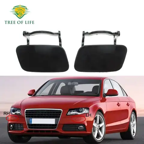 Audi A4 B8 2009-2012 8K0 955 276 앞 범퍼 헤드 라이트 램프 와셔 스프레이 청소 액츄에이터 커버 캡 8K0 955 275