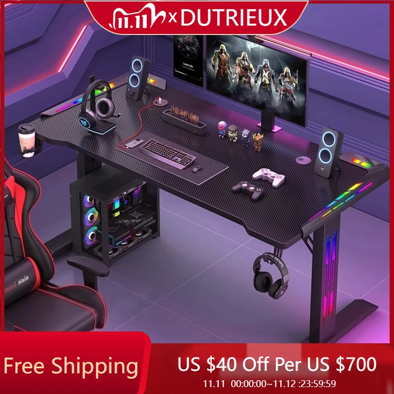 

Gaming Designer Table Modern Computer Ergonomic Luxury Salon Study Table Reading Relaxing Trendy Mesas De Computador Furniture