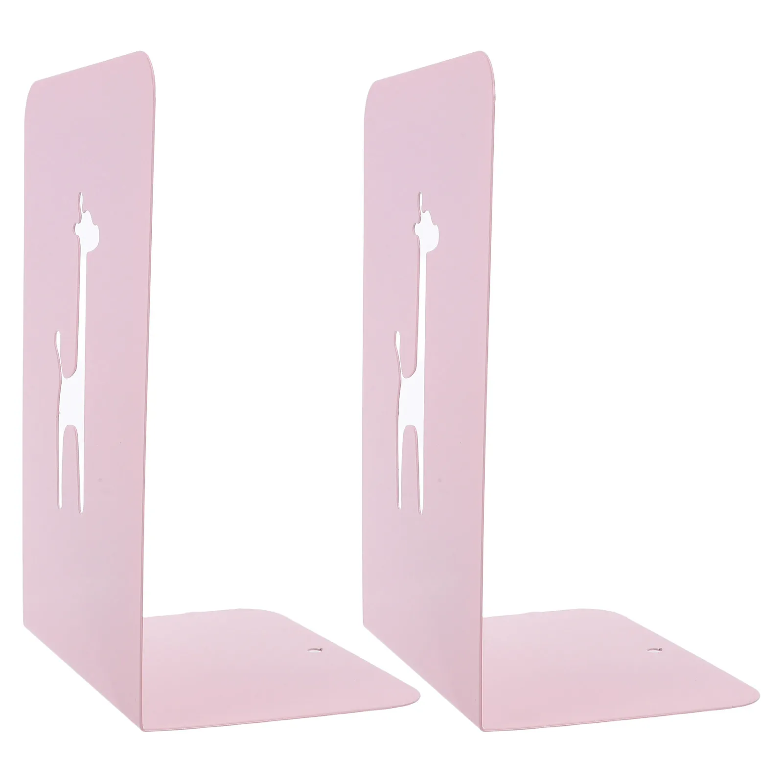 

2 шт. металлические подставки для книг в форме жирафа, прочные ограничители для книг, регулируемые, для учебников, журналов, декоративные, для детской комнаты, офиса