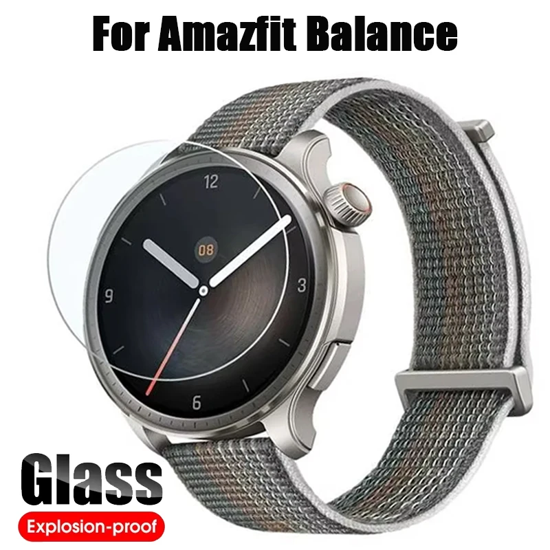 2-4PCS Tempered Glass Film For Amazfit Balance Anti-Scratch 