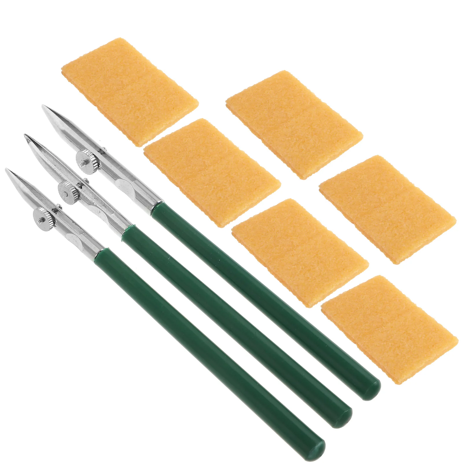 

3 Adjustable Art Ruling Pens for Drawing Straight Lines 6 Erasers Fine Line Fluid Writer Paint Tools