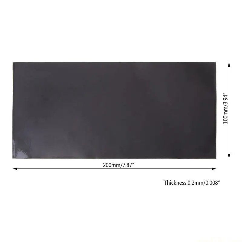 

High Conductivity Thermal Pad Heatsink Synthetic Metal Cooling Film Piece