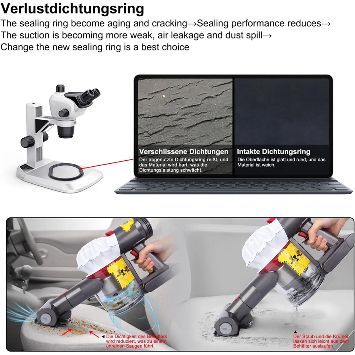 Bism1 escova de cabelo para cães, para dyson v11 v10 v8 v7 v6, mangueira de extensão e adaptador, kit de limpeza de animais de estimação 921001 -01