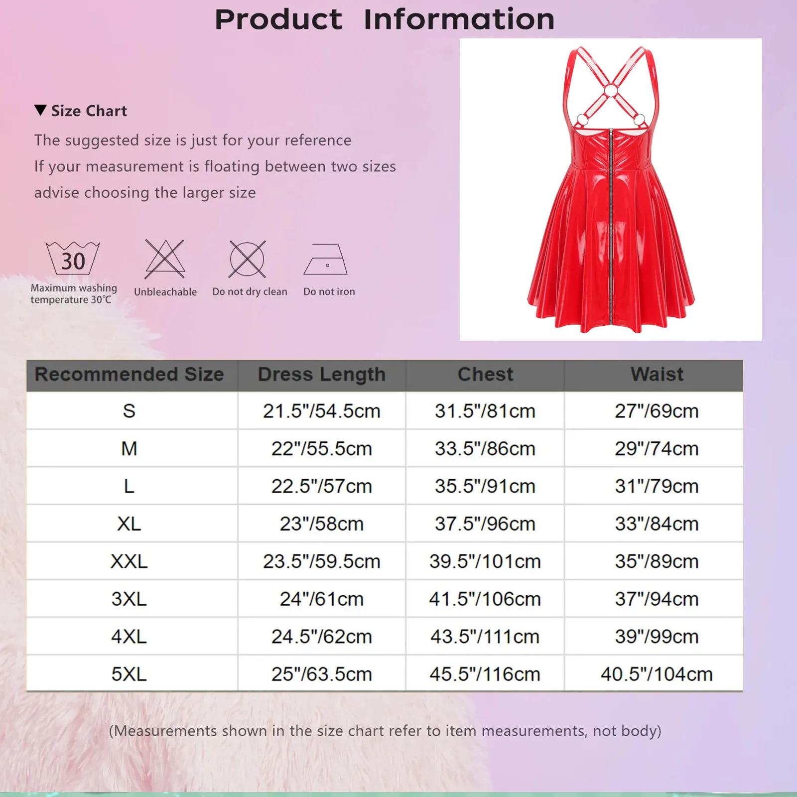 Gothic Punk Women Wet Look Latex Leather Dress Sleeveless Front Cut Out Cups Bodycons Dress Sexy Raves Party Nightclub Clubwear