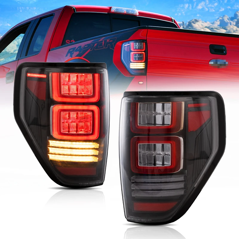 

Taillights Rear Tail Lamp Full LED Turn Signal Rear Lights 2009-2014 Tail Light for Ford F150 Tail Light