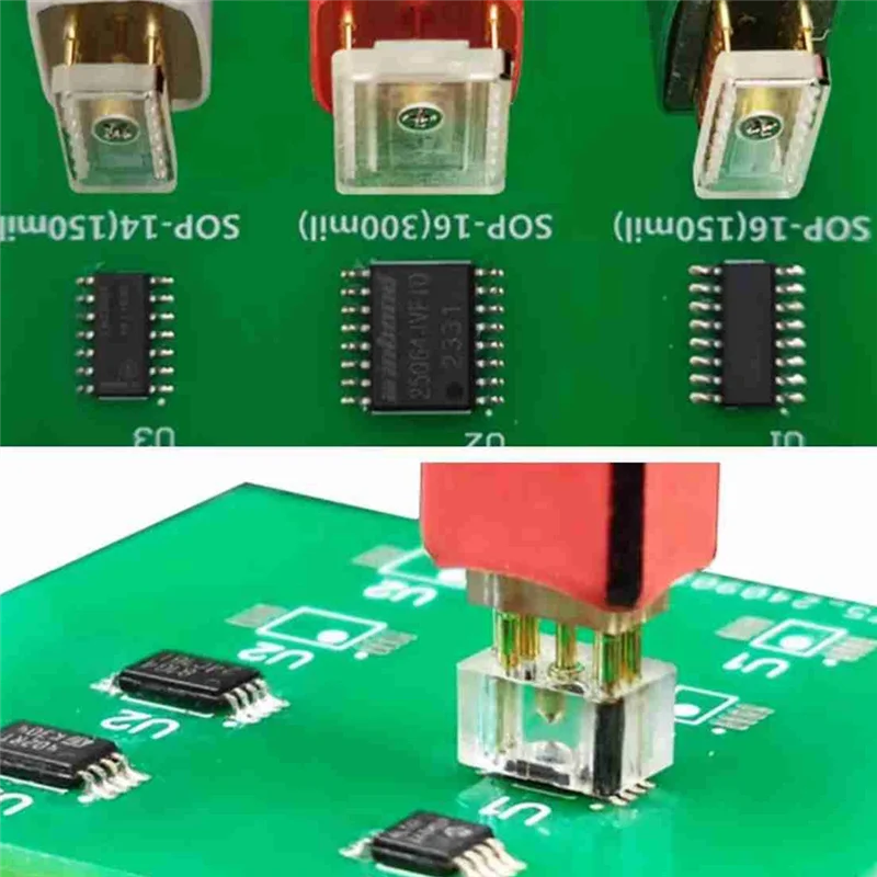 ABZZ-Chip Download Burn Write Chip Download Кабель для записи SOP16-300Mi Зонд Пружинная игла Flash Кабель для записи чипов Eeprom
