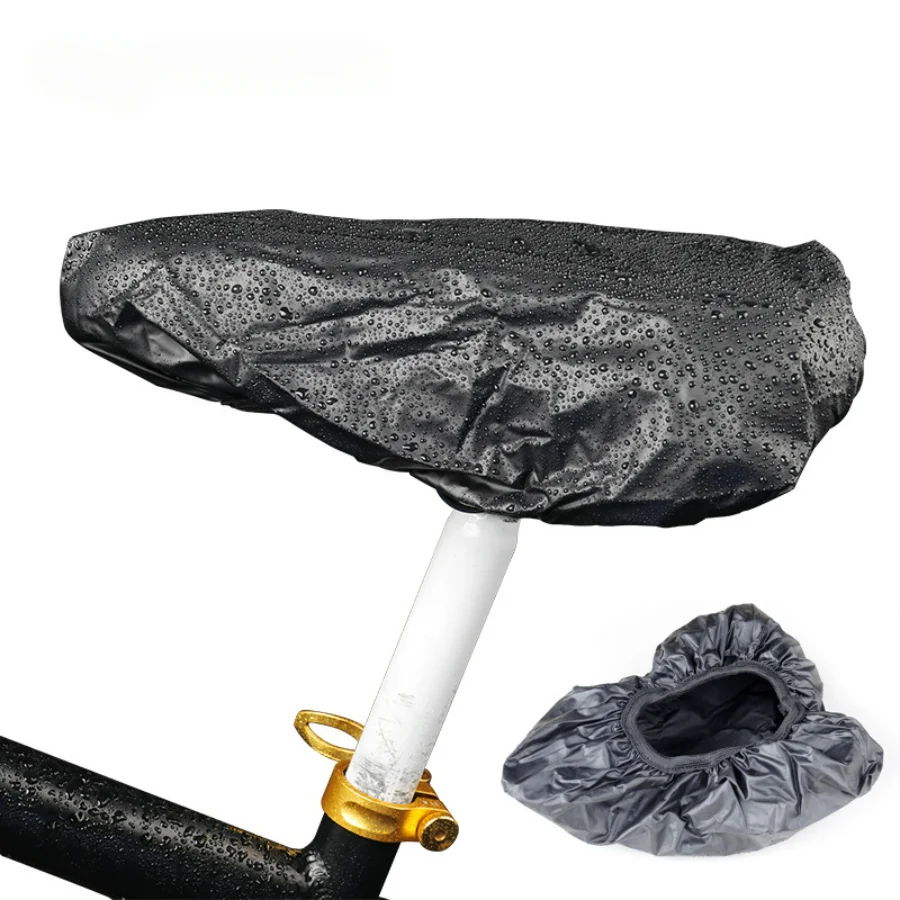 Waterproof Saddle Cover Elastic Bicycle Saddle Protect Bike Cover Suitable for Most Bicycles Dust-proof Protect Seat Rain-proof