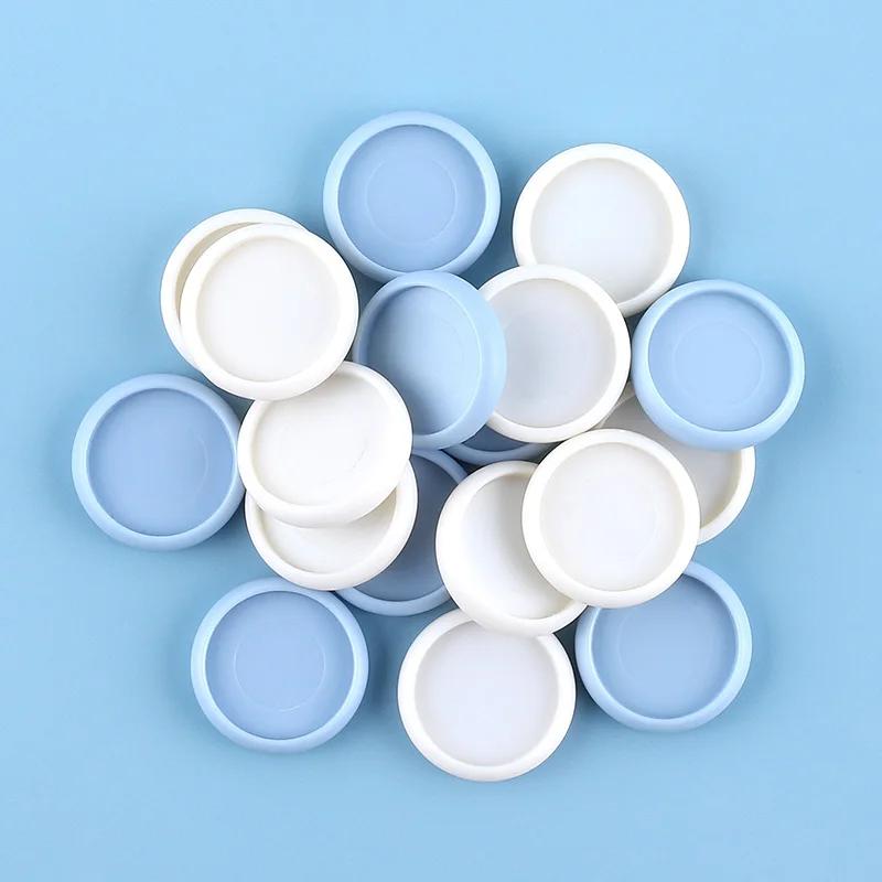 

100pcs 24mm Plastic Discs for Notebook Journal Planner Plastic Ring Binder Disc Mushroom Hole Binder Ring Office Supplies