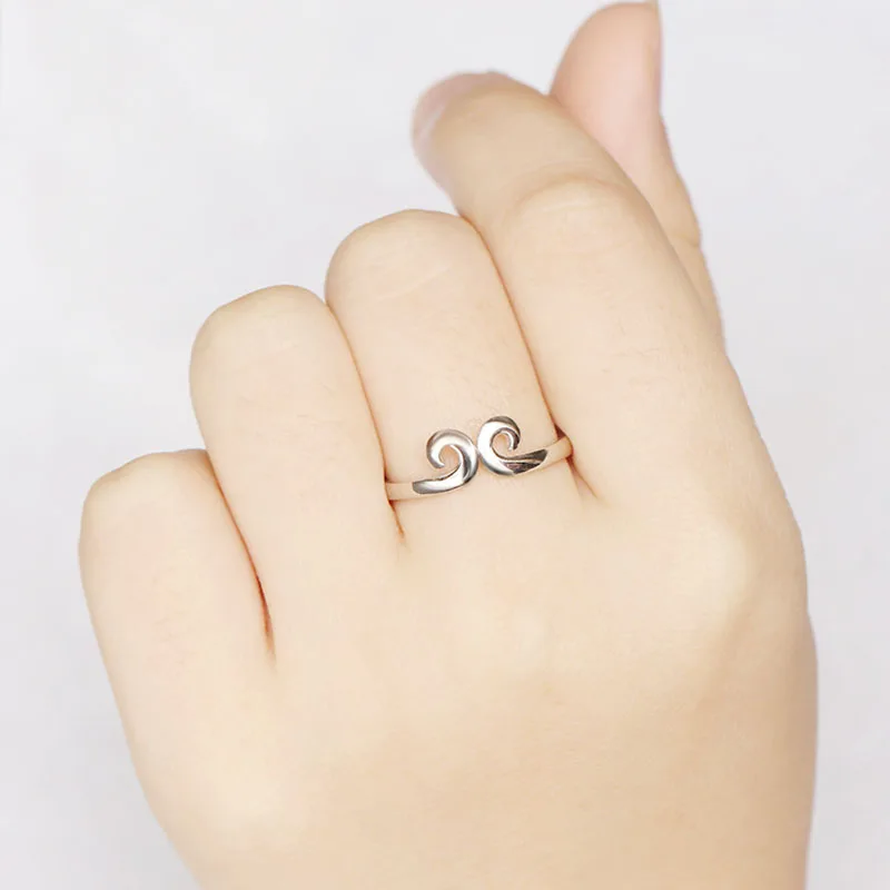 1PCS Real Pure Platinum 950 Ring Women Journey to the West Band-tightening Spell Lover Rings  Pt950 Ring US Ring Size 6