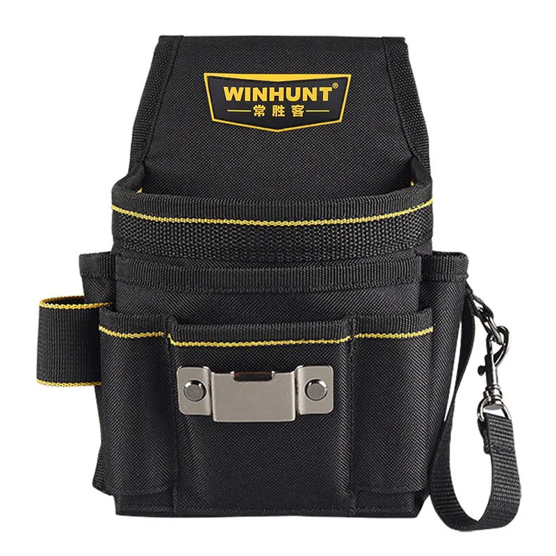 Tool Bag Electrician Waist Tools Bag Multifunctional Tool Kit Bag Oxford Cloth Hardware Screwdriver Bag for Work Tool Waist Belt