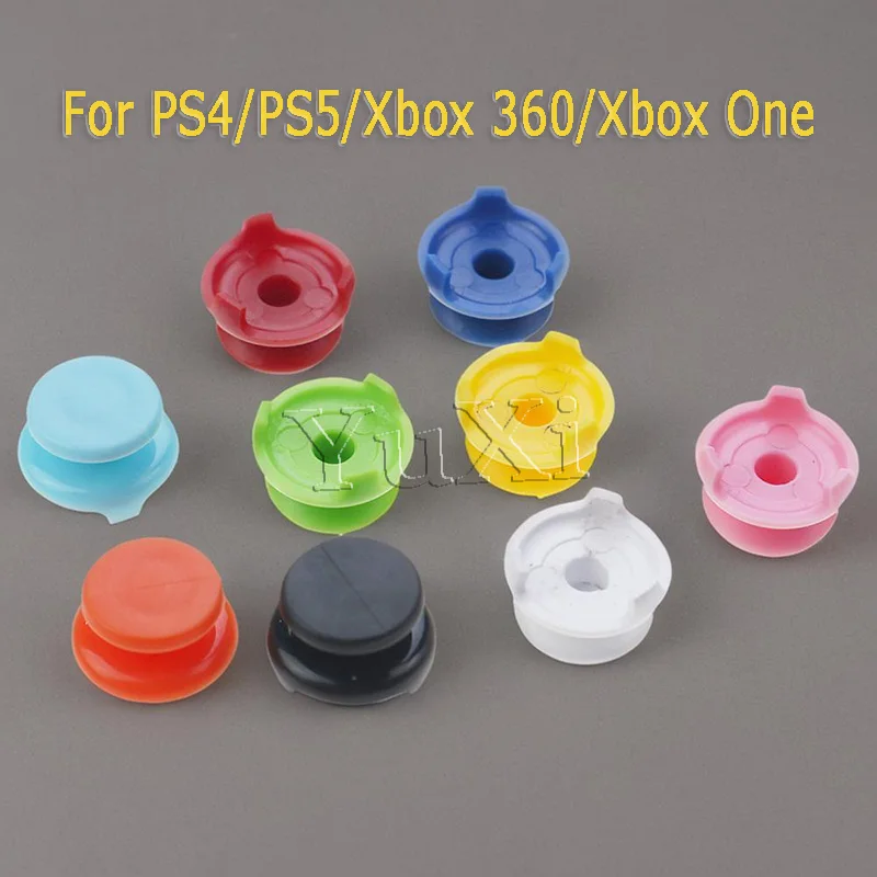 YuXi 2PCS For PS4 PS5 Xbox One Xbox 360 Controller Finger Lever Cover Height Extension Cover Joystick Cover Height Buttons