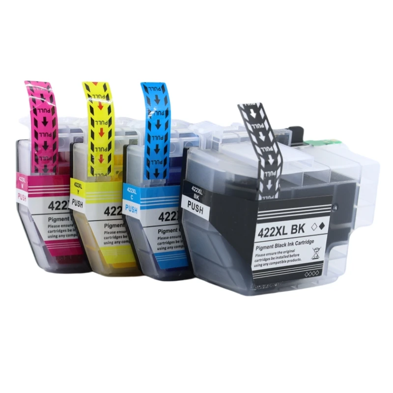 Kartrid Tinta Kompatibel untuk Brother LC422XL LC422 422XL MFC-J5340DW MFC-J5345DW MFC-J5740DW MFC-J6540DW J6940DW Printer