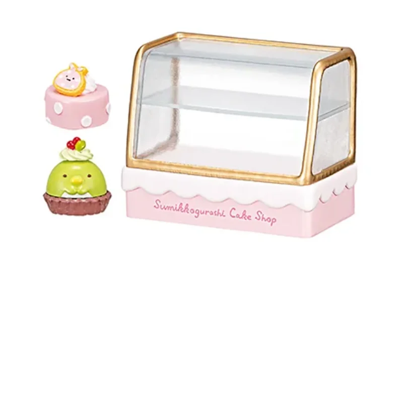 In Stock Original Re Ment Sumikkogurashi Cake Shop Corner Creatures Miniature Cute Mini Props Scene Model Toy Holiday Gifts