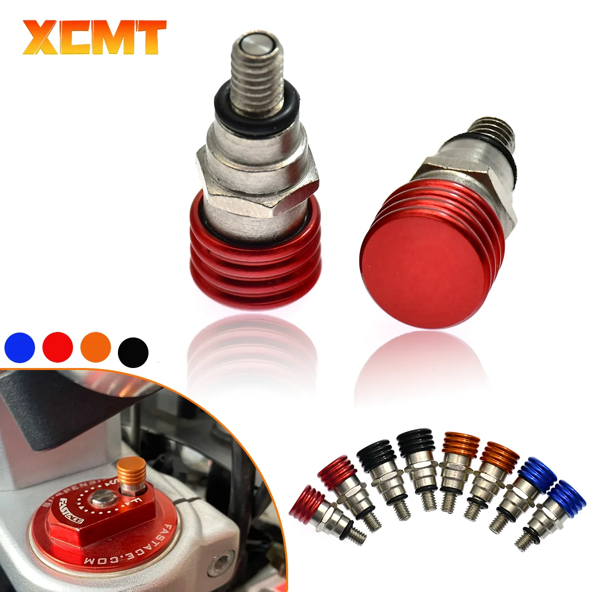 Motocross M4x0.7 Fork Air Bleeder Valves For Husqvarna FC TE FE For KTM SX SXF EXC EXCF XC XCF XCW XCFW 150-500 Vehicle Parts