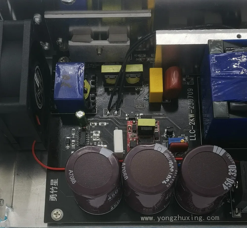 Efficient 2KW 110V Full Bridge LLC Resonant Power Amplifier Drive Power Supply Audio Power Supply Low Ripple