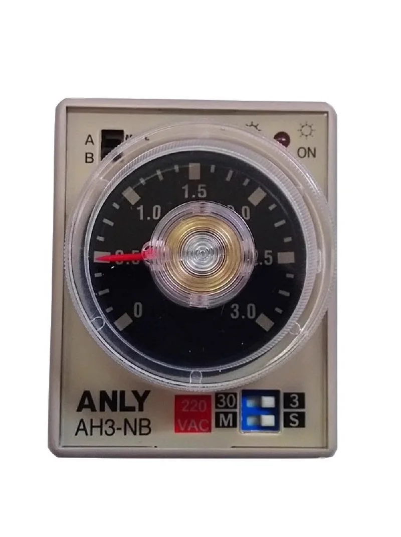 Original Genuine ANLY Multi-Segment Time Limit Relay Time Control Switch AH3-NA AH3-NB AH3-NC AH3-ND AH3-NE AC220V AC110V DC24V