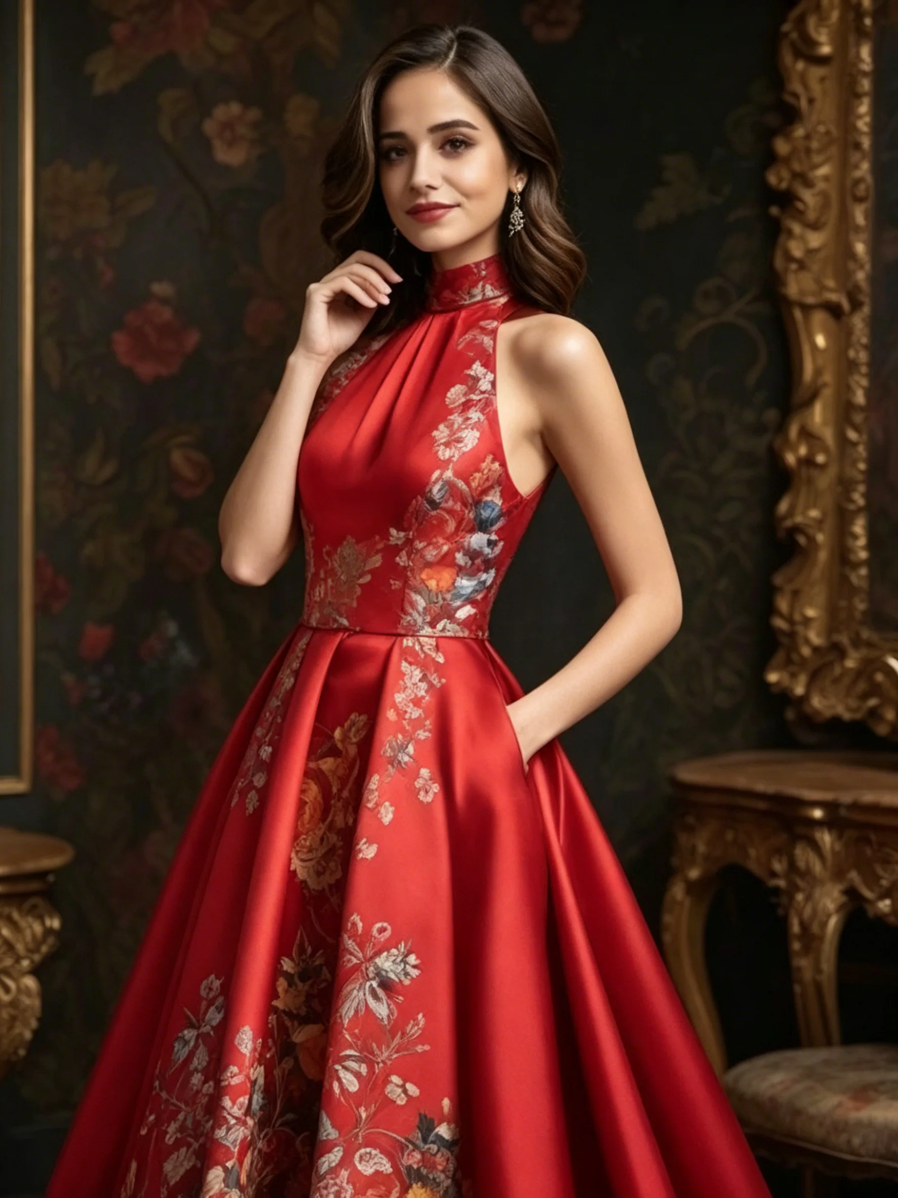 Gaun Prom Mewah Satin Merah Be - Men'S Formal Wear For Wedding Guest ulasan dan harga