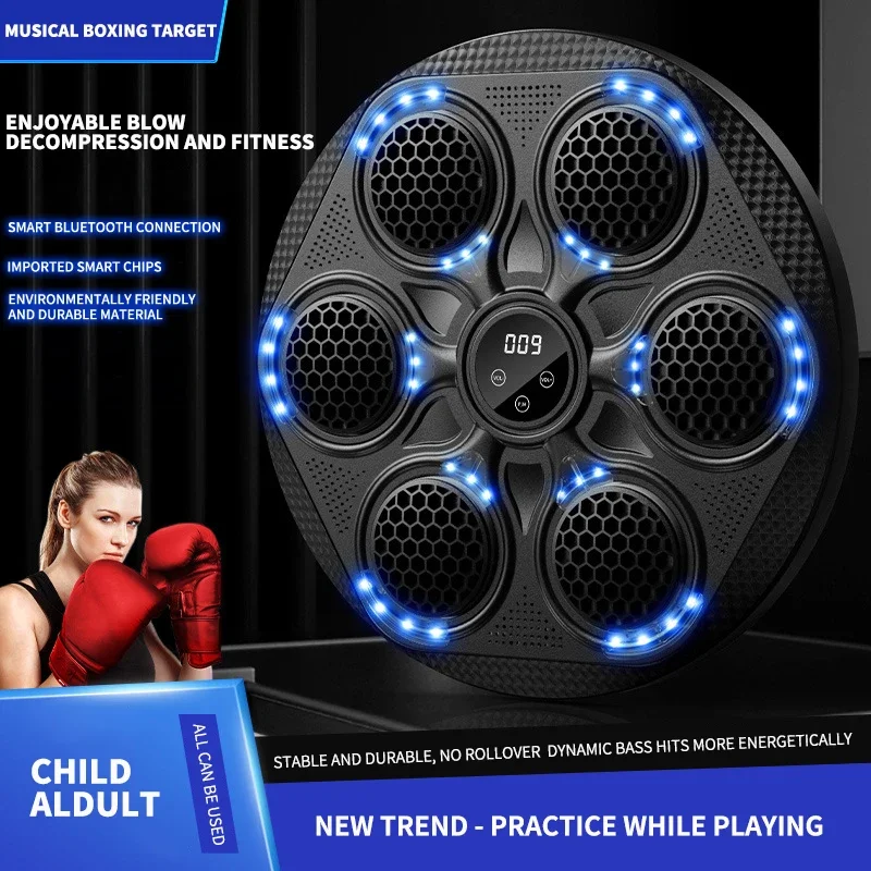 

Music Boxing Machine Combination Toy Boxing Training Equipment Children's Boxing Target Reaction Wall Target Home Intelligent