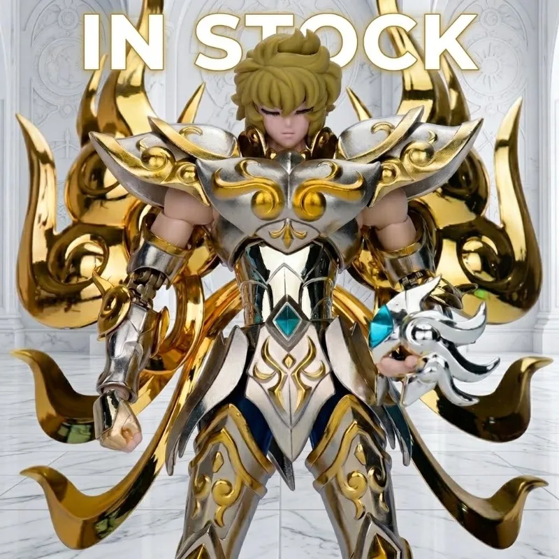 9-Hour Shipping Saint Seiya JM/MST Leo Aiolia SOG Gold Knights of Zodiac Myth Cloth EXM Metal Armor Action Figure Collection