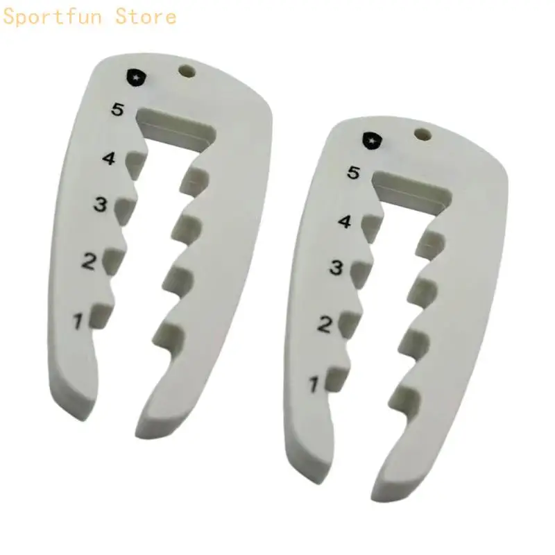 2Pcs Golf Height Adjuster Precisions Tees Height Setter Adjustable Golf Tees Height Tool Outdoor Golf Training X7JD