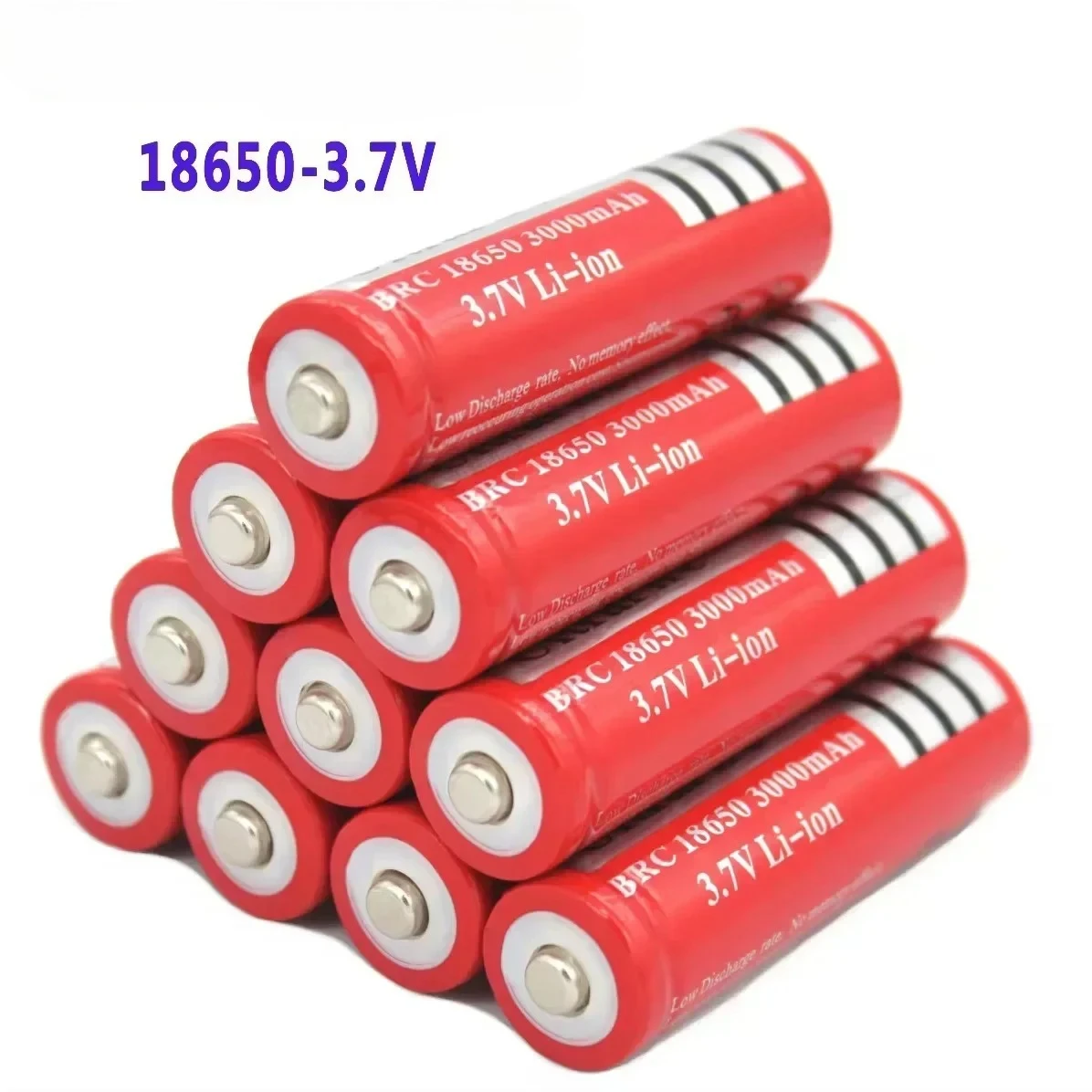18650Batterie 3,7V 3000mAh Wiederaufladbare Liionsbatterie Für Led Taschenlampe Torch Batery Litio Batterie rechargeable battery