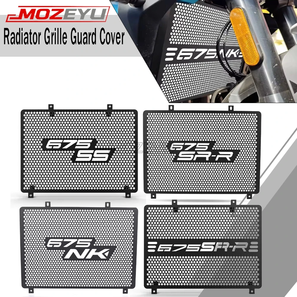 

675SR-S NK 675 Motorcycle Accessories Radiator Guard Engine Skid Plate Cover For CFMOTO CF MOTO 675SR-R 675NK 675SS 675 SR