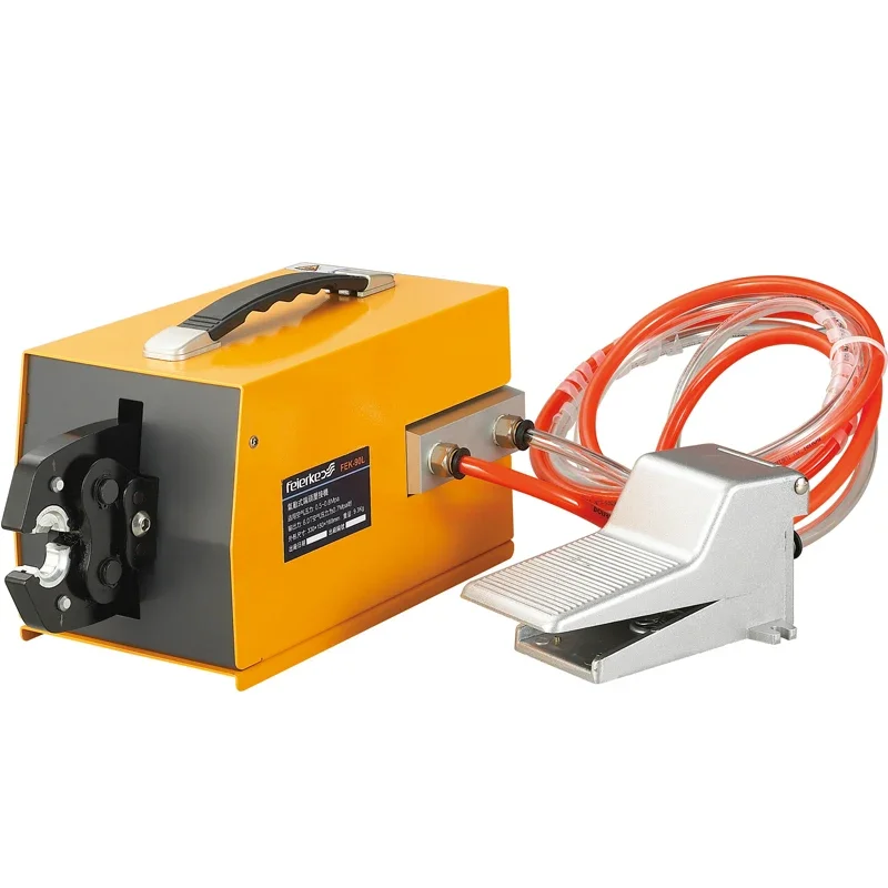 Tipo pneumático terminal máquina de friso 6 ~ 95mm2 ar crimper morrer conjunto terminais de ar cabo fio crimpagem ferramentas