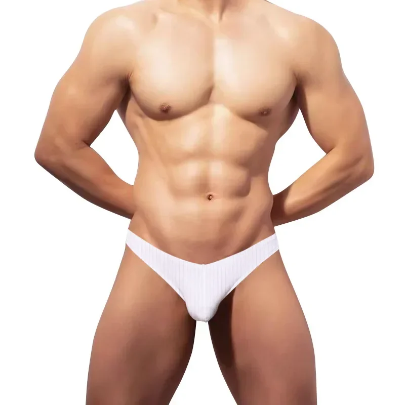 

Simple, briefs, low waist cotton, men's underwear, pants half hip shorts AD7201