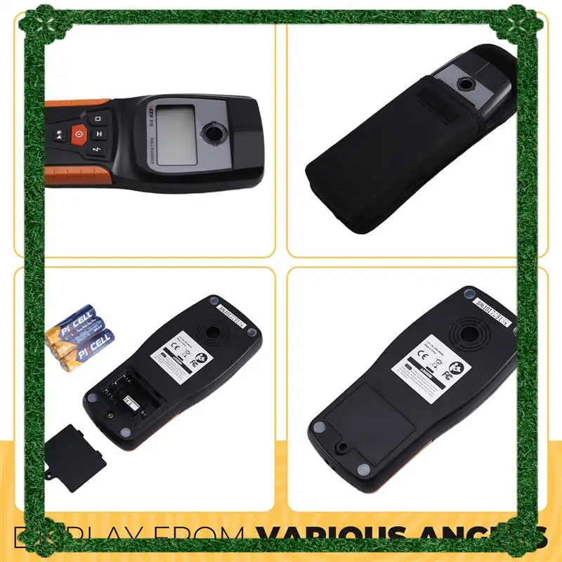 จัดส่งตลอด 24 ชั่วโมง VICTOR VC518 Wall Scanner Sensor เครื่องตรวจจับสายไฟสําหรับตรวจจับไม้สายผนังสําหรับตรวจจับโลหะแม่เหล็ก