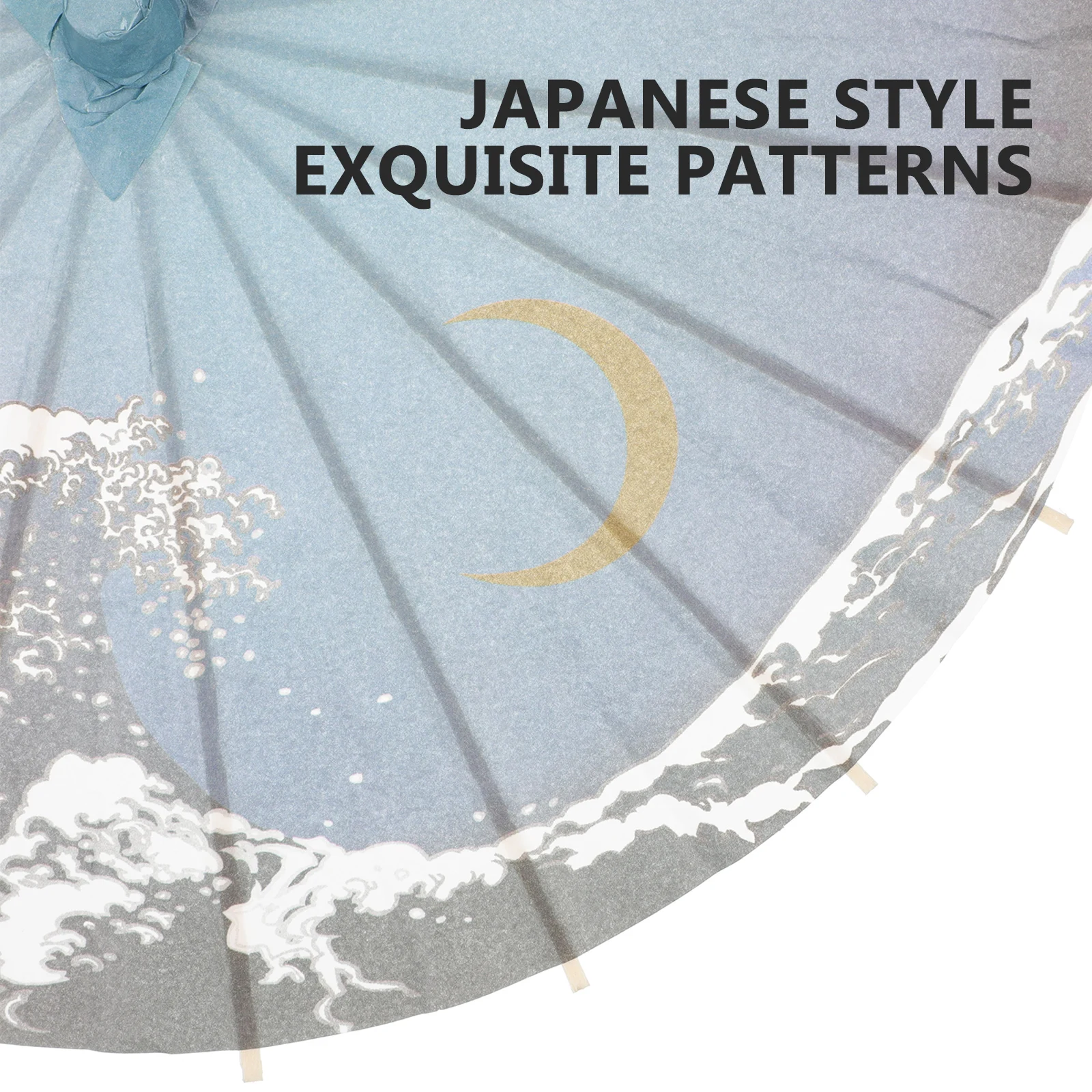 

2 Pcs Decorative Umbrella 30cm Green Pattern Japanese Paper Vintage Parasol for Home Festival Photo Prop