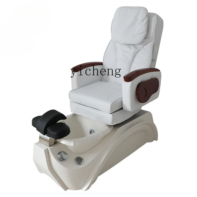 

Zc Manicure Foot Massage Pedicure Electric Massage Chair Pedicure Sofa Band Remote Control Backrest down Surfing Massage