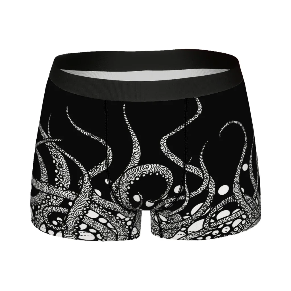 Tentacles Cthulhu Underpants Homme Panties Man Underwear Print Shorts Boxer Briefs