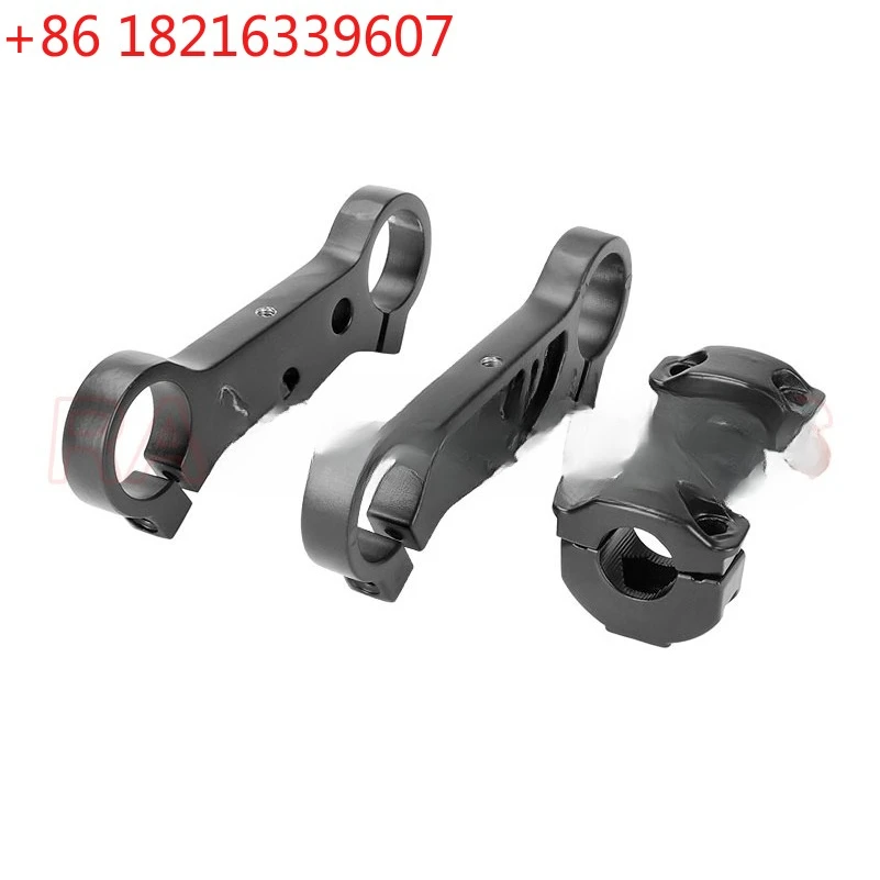 TAO Front Fork inverted shock absorber direction device 35mm upper and lower plate For 47cc49cc Mini Moto Dirt Bike Motorcycle
