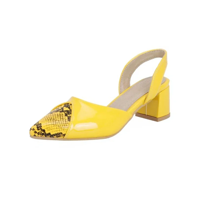 

Sandalias De Mujer, женские сандалии, брендовые элегантные модные туфли на высоком каблуке с острым носком, вечерние свадебные туфли для невесты, большой размер 50, T358