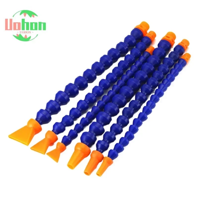 

10PCS 300MM Plastic Flexible Pipe Water Cooing 1/4 3/8 1/2 Coolant Tube Round Nozzle CNC Lathe Machine Cooling