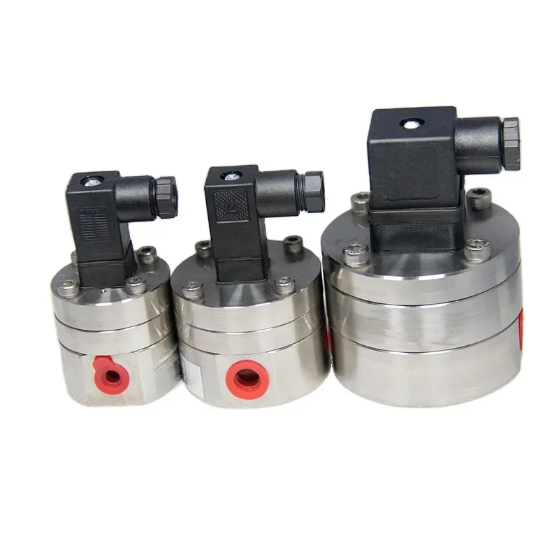 

High viscosity resolution frequency fuel oil glue liquid spur round gear micro flow meter