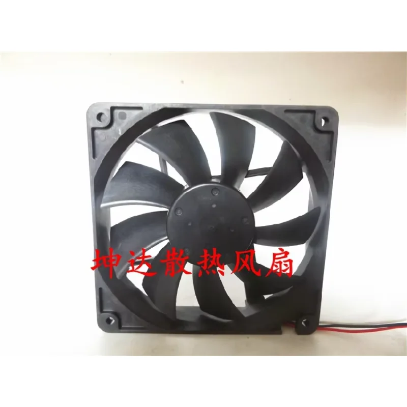 NMB-MAT 4710KL-04W-B49 E03 DC 12V 0.52A 120x120x25mm 3-Wire Server Cooling Fan