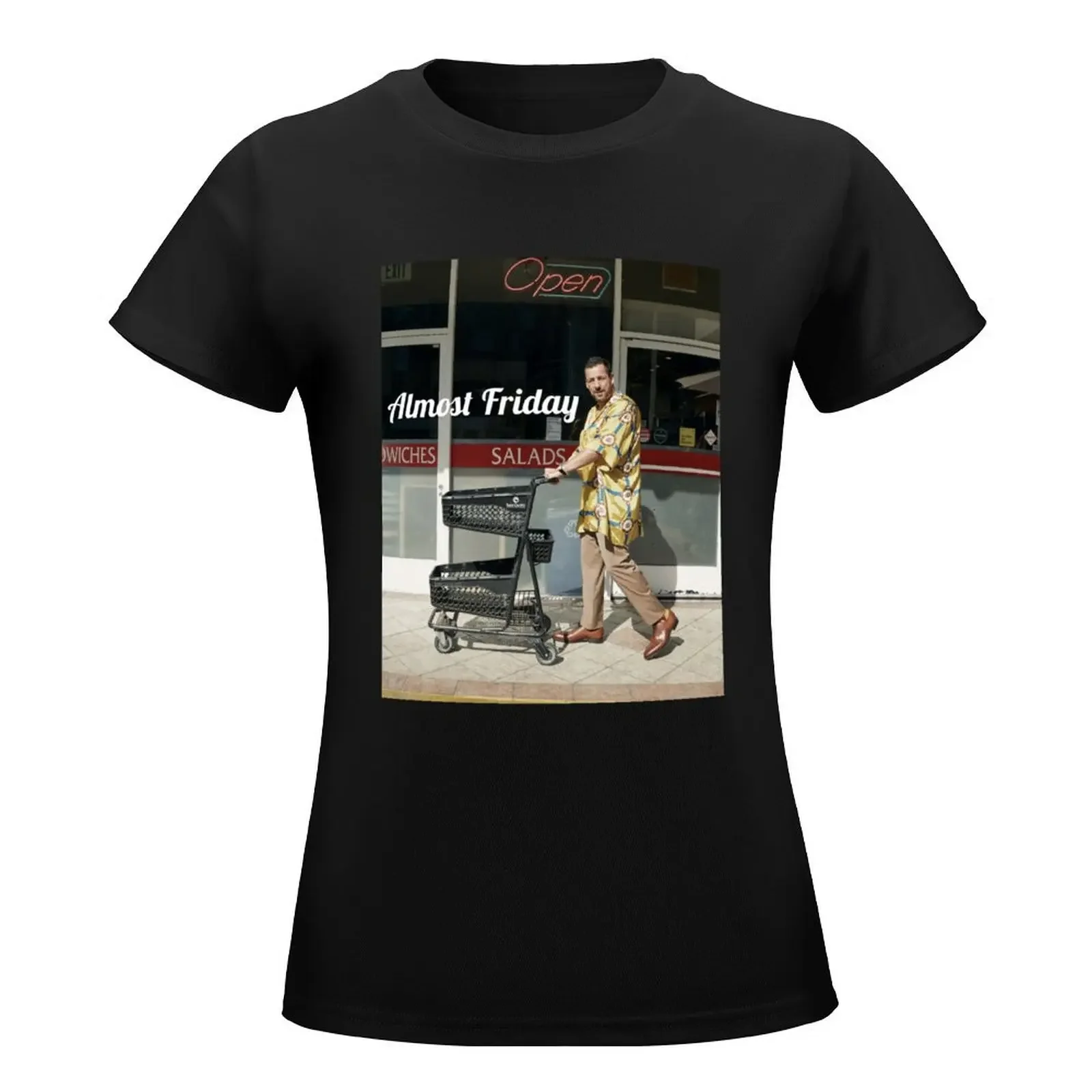 Adam Sandler Almost Friday T-Shirt aesthetic clothes Short sleeve tee anime clothes black t shirts for Women