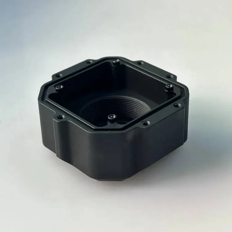 Custom Multi-axis CNC Machining Blackening Stainless Steel Parts for Precision Motor Case Parts