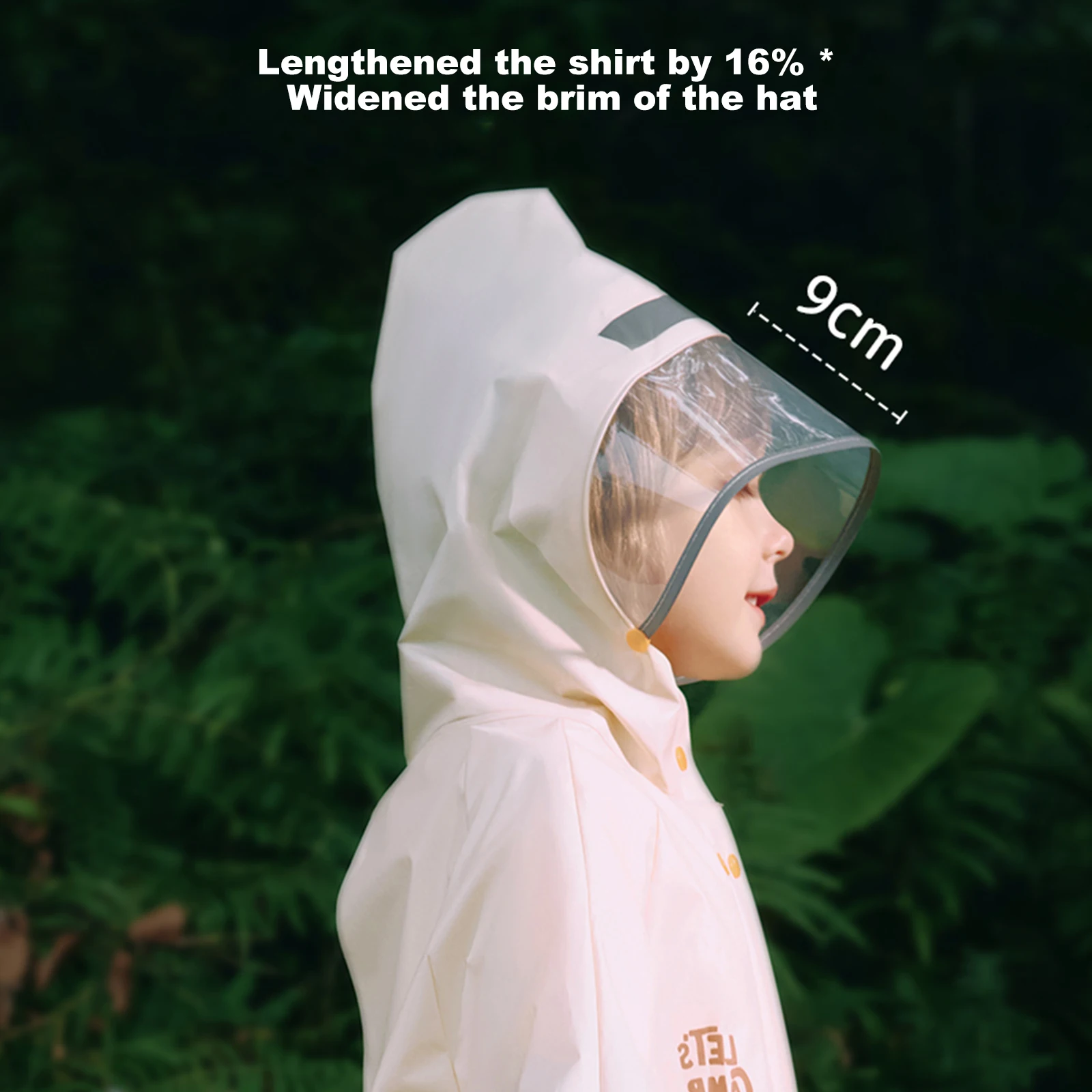 

Детское портативное пончо от дождя с капюшоном и карманами, уличный плащ, быстросохнущая водонепроницаемая одежда для пеших прогулок в школе