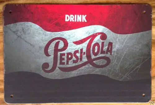 Vintage Cola Better Drink Bar Pub Shed Man Cave Home METALLSCHILD 30 cm GROSS-Aluminium