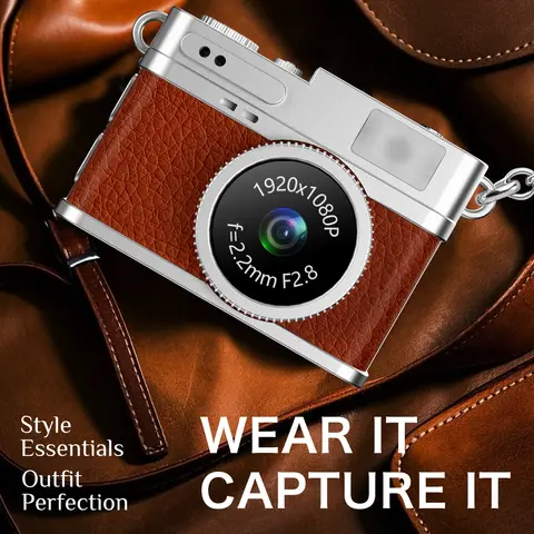 1080P 디지털 카메라 레트로 CCD 미니 캠 스크린 포함 실내외 스포츠 휴대용 빈티지 초소형 캠코더 비디오 레코더