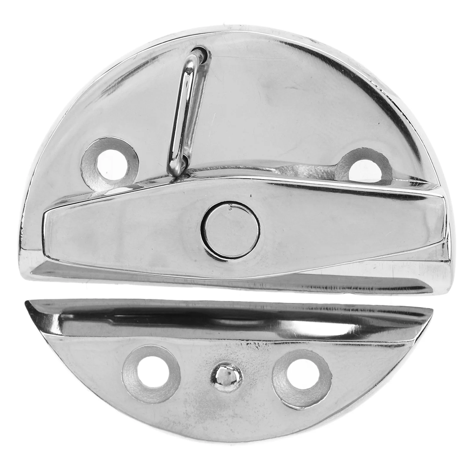 Twist Catch Latch Round Turn Button for Boat Marine Grade Stainless Steel Mirror Finish OEM Replacement Latch