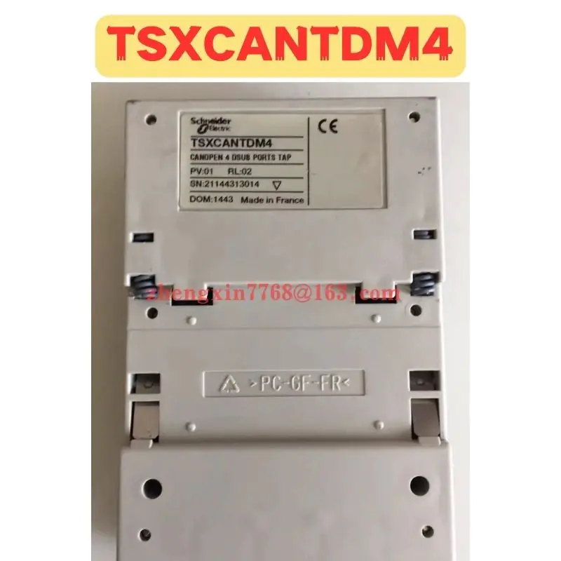 Used Interface Module TSXCANTDM4 Normal Function Tested OK